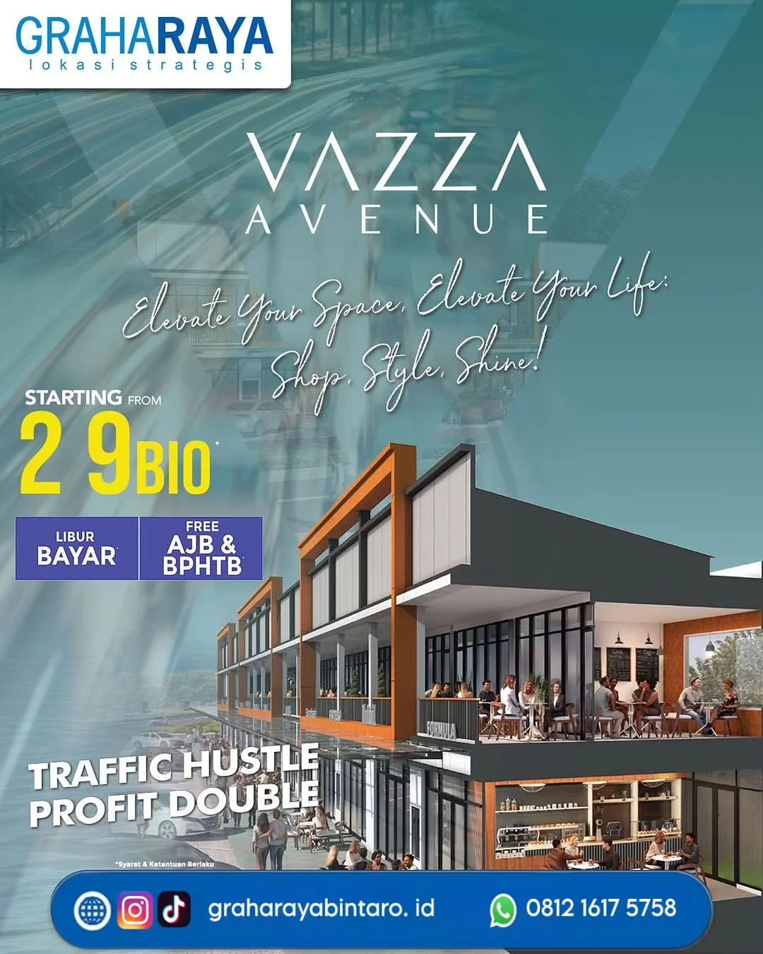 ruko vazza avenue graha raya